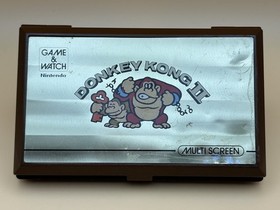 Nintendo Game & Watch Pocketsize DONKEY KONG II JR-55 1983 w/ Box