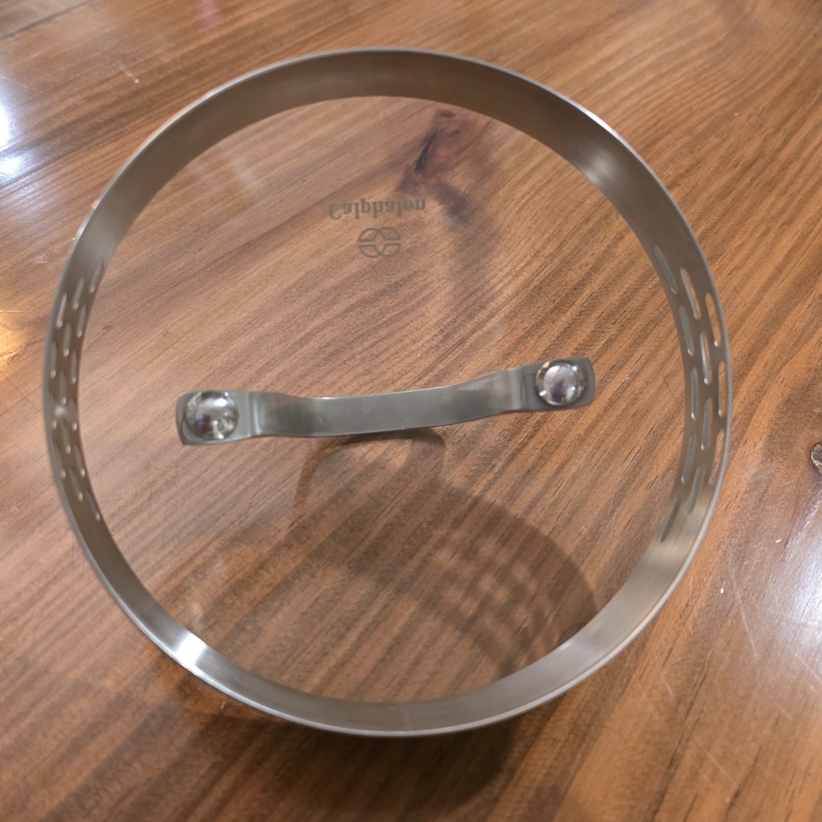 Calphalon Tempered Glass Pour Strain Pot Lid Replacement 1085120 6 Inch