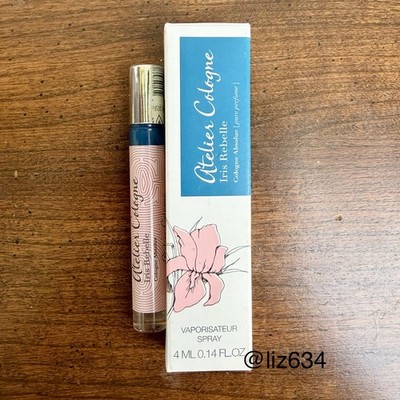 Atelier Cologne Iris Rebelle Pure Perfume Spray 0.14 oz 4ml Purse Size New  ️