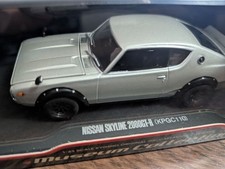 Kyosho Nissan Skyline 2000GT-R KPGC110 1/43 Silver Diecast Model Car