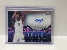2023-24 Topps Midnight - Rookie Horizon Signatures Olivier-Maxence Prosper...
