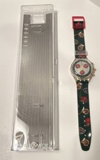 Swatch Chronograph Wristwatch Riding Star SCK102 1992