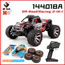 Wltoys 1/14 RC Car All Terrain 4WD 2IN1 Off-Road/Racing Car Dual Shells Wheels