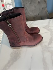 Timberland Women’s Rusty Red Boots Size 6