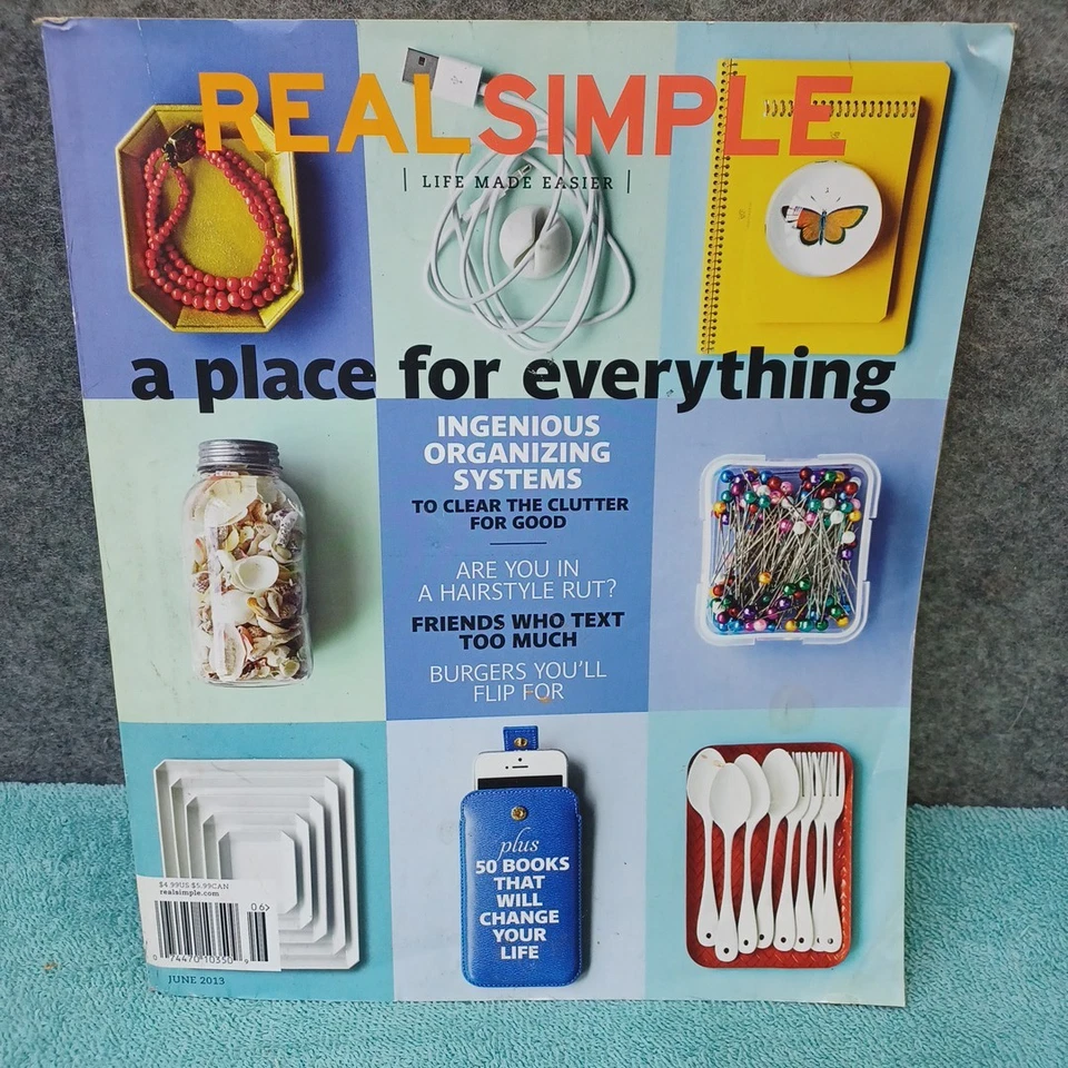 Lot of 7 Real Simple Magazines (2009-2013) - Image 3 of 4