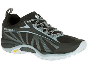 Details zu  Merrell Siren Edge Womens UK 4 EU 37 Black Walking Hiking Trail Shoes Trainers Bombenkauf im Inland