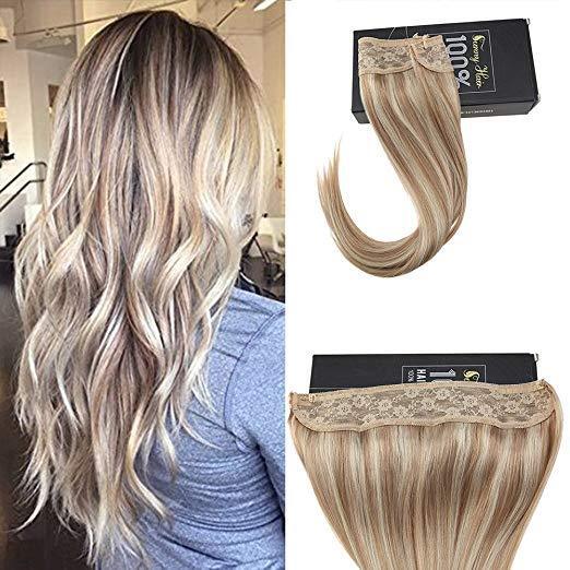 human hair extensions halo