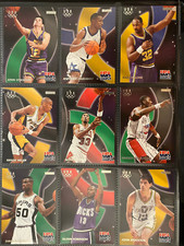 USA BASKETBALL, 1996, SKYBOX, CONTRIBUTION, Lot of 9, #40-50, All Mint, NEW
