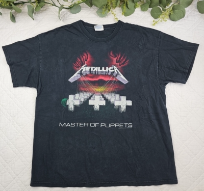 VTG Hanes Heavyweight Metallica Master of Puppets Size XL 1994 