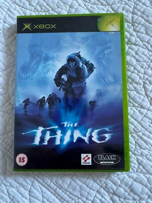 The Thing For Microsoft Xbox Original 