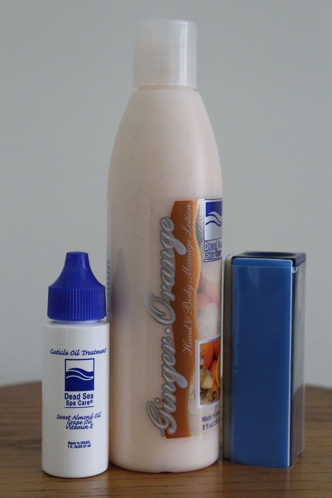 Dead Sea nail kit, Buffer, Oil and Lotion, Dead Sea spa care Nail Kit