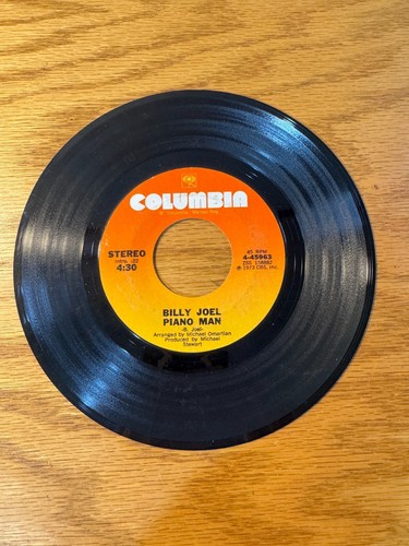Billy Joel PIano Man / you're My Home Columbia 45963 45 RPM