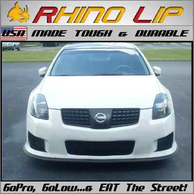 4~ NISSAN Maxima March Micra Multi Tsubame Front Bumper Rubber Splitter Chin Lip