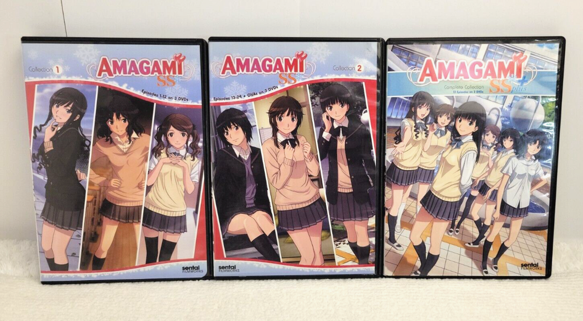Amagami: SS+ Plus - Complete Collection (DVD, 2013, 9-Disc Set