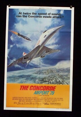 THE CONCORDE AIRPORT 79 / Original 1979 Single-Sided Movie Poster