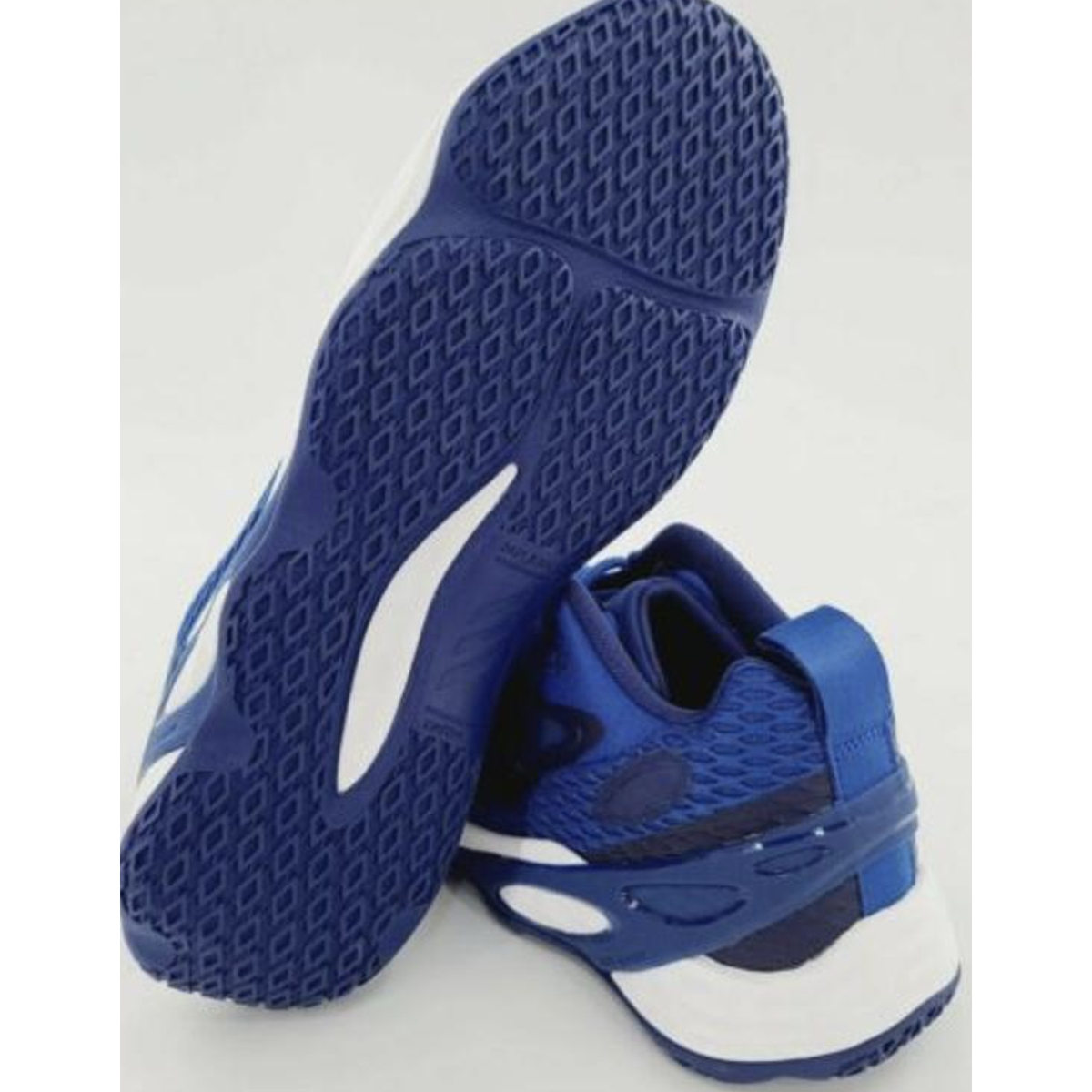 Adidas Exhibit SM A | Blue | Pro Basketball Sneakers Shoes  display picture 2