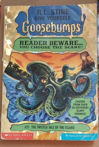 Goosebumps. #21 Twisted Tale Of Tiki Island. R L Stine. | eBay Australia