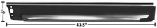 1947-55 Chevrolet Pickup Rocker Panel - LH New