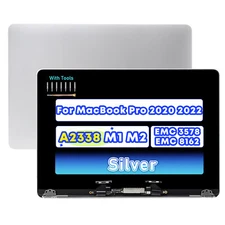 13" New For MacBook Pro A2338 M2 2022 EMC 8162 LCD Screen Display Assembly A+++