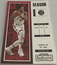 2017-18 Panini Contenders Basketball DeMar DeRozan Toronto Raptors Season Ticket