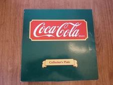 1990 "Santa" Coca-Cola Collector Plate Original Box & COA by Willitts Galleries