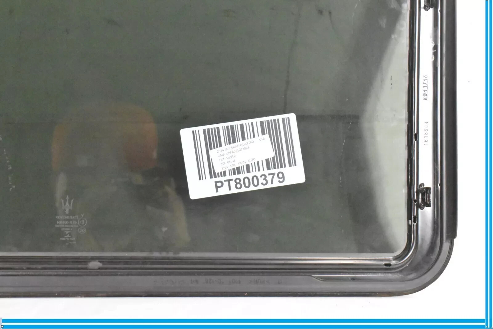 14-17 Maserati Ghibli Sun Roof Sunroof Top Glass Window Panel 43R-001604 OEM