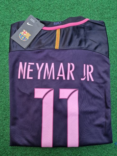 FC Barcelona 2016/17 UCL Champions League Soccer Jersey - Neymar Jr #11 - 第 5/6 張圖片