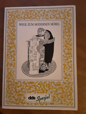 Ulrich Müller & Martin N. Kunz. Wege zum modernen Möbel. dds Spezial. 1986