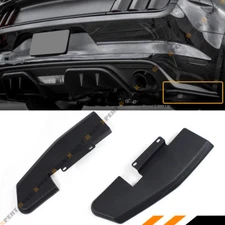 For 2015-2023 Ford Mustang Rear Bumper Corner Valance Side Spat Quarter Splitter