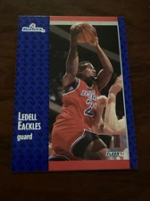 1991 Fleer NBA Ledell Eackles Washington Bullets #204 B6168