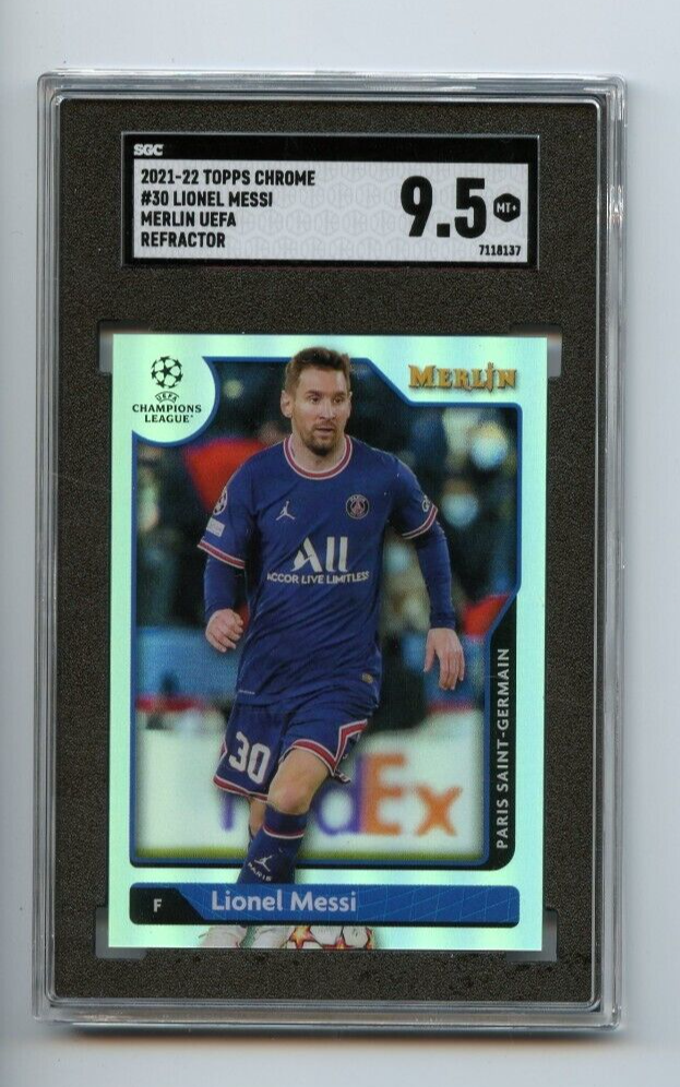 2021-22 Topps Merlin Collection Chrome UCL - Lionel Messi