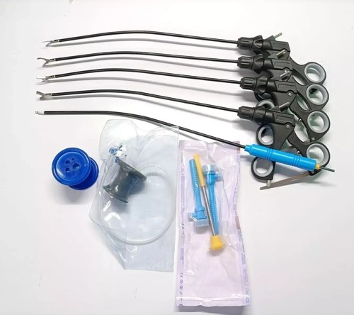 Laparoscopic Single-Incision Surgery SILS Port Gynecology Instruments Set 7Piece - 第 1/6 張圖片
