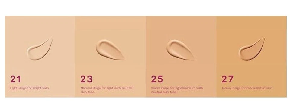 CANTIDAD: 2 bases de maquillaje Missha Magic Cushion # 23 o 21 cubiertas duraderas vendedor de EE. UU. Foto 2 de 2