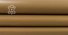 SANDY BEIGE Soft Italian Lambskin Sheep Lamb Leather hides 6 sqf 0.9mm C4412