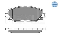 Meyle 025 243 3617 Brake Pad Set, Disc Brake For Lexus Subaru Toyota