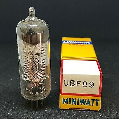 Tube électronique UBF89 Philips NOS (New Old Stock) - Neuf - Pour Amplis Vintage