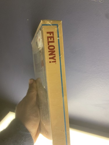 Felony! Thunder Mountain 1984 SEALED C64/128 Rare Mystery Video Game NIB C64 - Picture 3 of 6