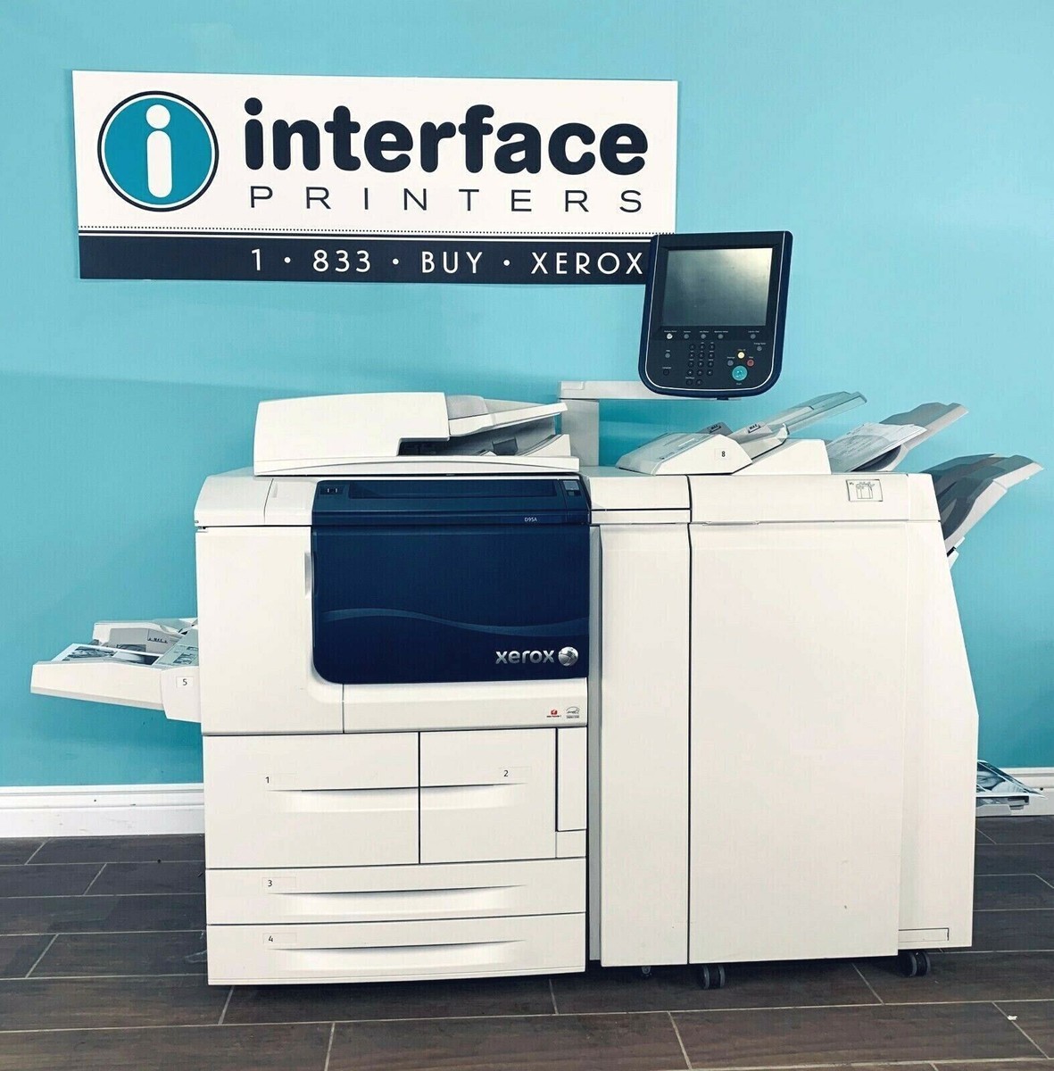 XEROX D95 BLACK AND WHITE PRINTER, ONLY 16K COPIES. | eBay