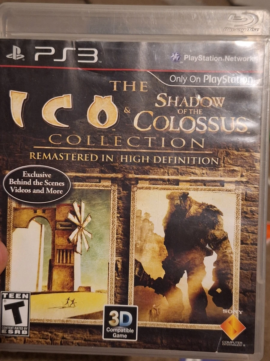 Ico & Shadow Of The Colossus Classics HD – PS3 – État Neuf, Disque Parfait