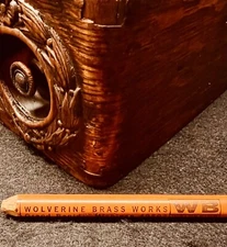 Vintage Wolverine Brass Works Advertising Pencil