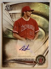 2022 Bowman Platinum AUTO #TOP-20 Alejandro Hidalgo - Los Angeles Angels /50