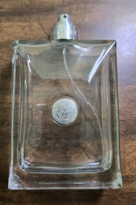 EMPTY BOTTLE Versace Pour Homme  EDT 6.8 oz 200 ml no CAP no BOX