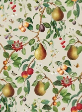 2PCS Jiffdiff Wallpaper Multicolor Fruit Sticker Peel and Stick Decal 17.3X120"