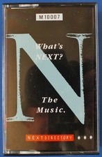 WHAT'S NEXT THE MUSIC VARIOUS ARTISTS 80's CASSETTE TAPE. SCARCE