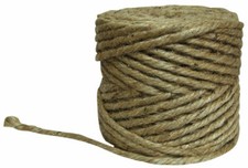 135' 100 Natural Jute 1/4" String Cord 4PLY/4MM Primitive Garden Biodegradable