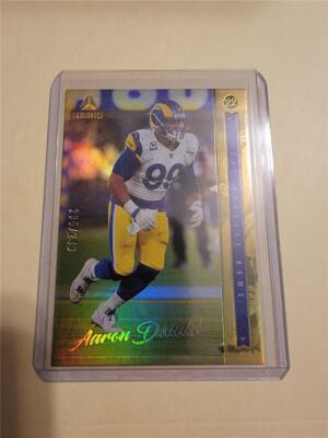    2022 Panini Luminance Aaron Donald Gold Parallel /249 LA Rams