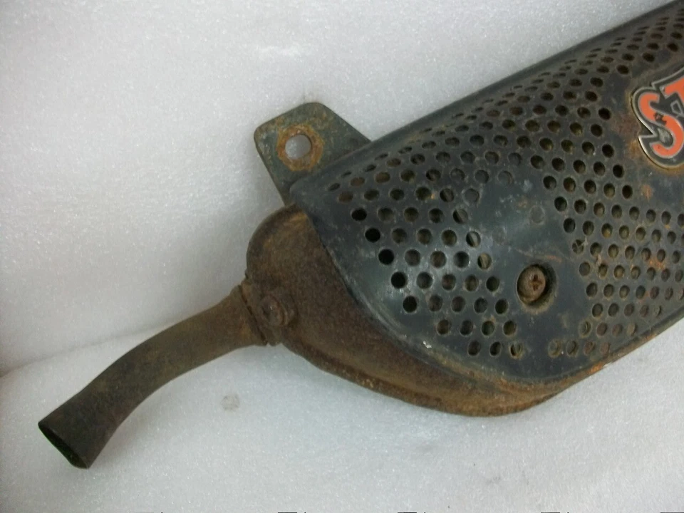 1973 1974 1975 Honda ST90 Trail Sport Mini Trail Vintage ST 90 Muffler Exhaust - Image 4 of 4