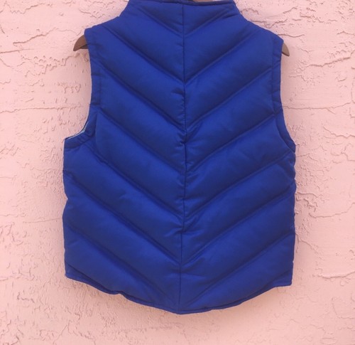 Reebok Indianapolis Colts Blue Down Filled Puffer Vest - Picture 3 of 6