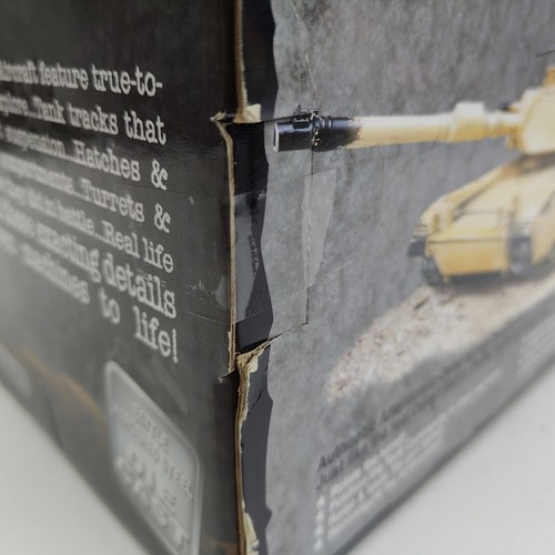 FORCES OF VALOR 1:32 U.S. M1A1 Abrams Tank Kuwait 1991 Enthusiast Edition 80005 - Foto 7 di 24