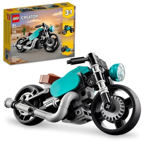 LEGO 31135 Creator: 3-in-1 Vintage Motorcycle - NEW in Damaged Box